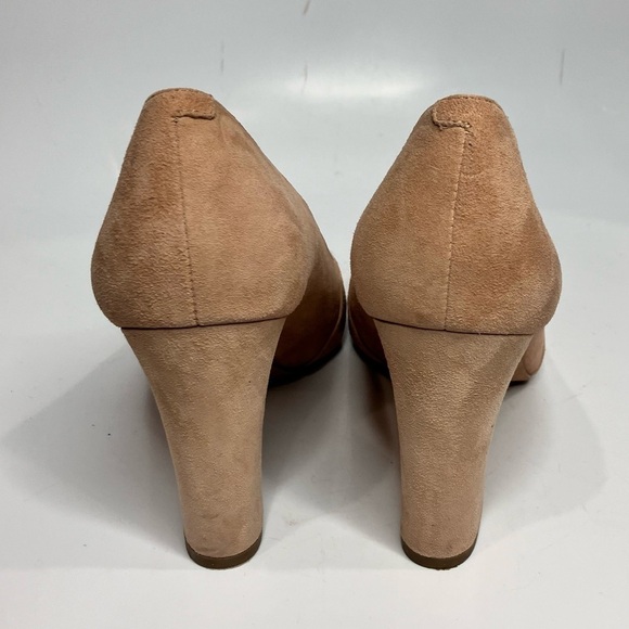 Franco Sarto light pink suede Abree heels size 9 - Picture 4 of 7